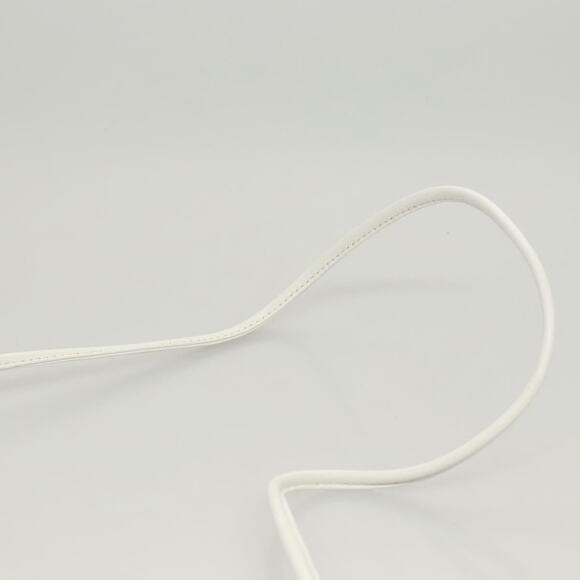 CELINE Shoulder Bag Leather White Gold - Picture 8 of 13